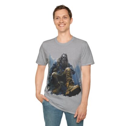 Mountain Squatch - Unisex Soft-style T-Shirt - Image 43