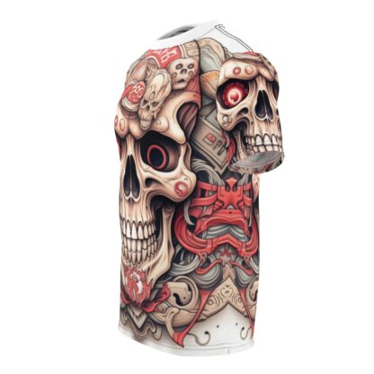 RED EYE - Skullz Collection - Unisex Cut & Sew Tee (AOP) - Ai Artist E2D - Skulls