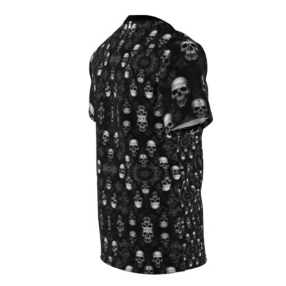 Skulls Rocker Unisex Cut & Sew Tee (AOP) Ai Art - Image 5