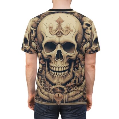 KING - Skullz Collection - Unisex Cut & Sew Tee (AOP) - Ai Artist E2D - Skulls