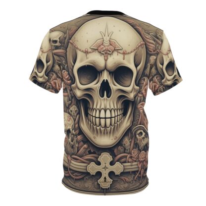 KNIGHT - Skullz Collection - Unisex Cut & Sew Tee (AOP) - Ai Artist E2D - Skulls