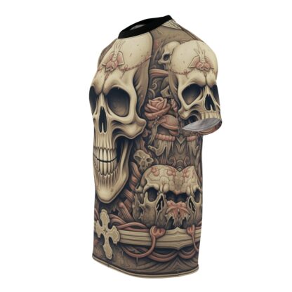 KNIGHT - Skullz Collection - Unisex Cut & Sew Tee (AOP) - Ai Artist E2D - Skulls