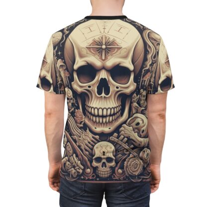 MAJIK - Skullz Collection - Unisex Cut & Sew Tee (AOP) - Ai Artist E2D - Skulls