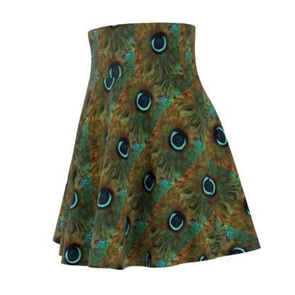 Peacock Eye - Women's Skater Skirt (AOP) - Image 11