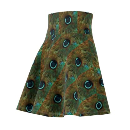 Peacock Eye - Women's Skater Skirt (AOP) - Image 12