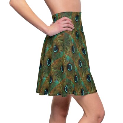 Peacock Eye - Women's Skater Skirt (AOP) - Image 14