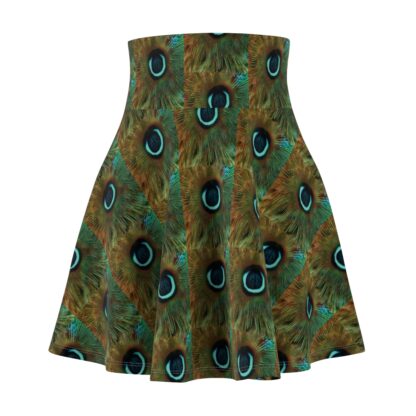 Peacock Eye - Women's Skater Skirt (AOP) - Image 9