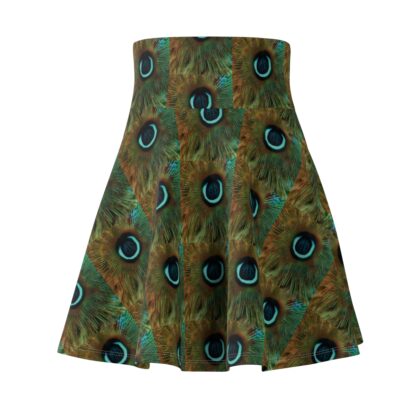 Peacock Eye - Women's Skater Skirt (AOP) - Image 10