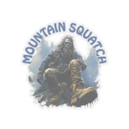 Mountain Squatch - Kiss-Cut Stickers - Squatch Collection - Ai Artist E2D - Squatch - Image 4