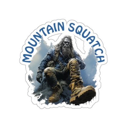 Mountain Squatch - Kiss-Cut Stickers - Squatch Collection - Ai Artist E2D - Squatch - Image 7