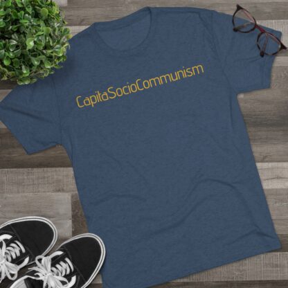 CapitaSocioCommunism - Unisex Tri-Blend Crew Tee