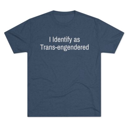 i identify - Unisex Tri-Blend Crew Tee - Image 17