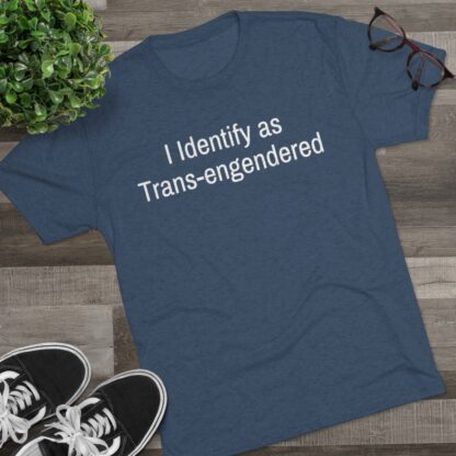 i identify - Unisex Tri-Blend Crew Tee - Image 19