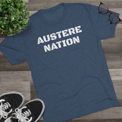 AUSTERE NATION - Unisex Tri-Blend Crew Tee - Image 19