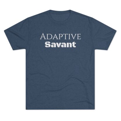 Adaptive Savant - Unisex Tri-Blend Crew Tee - Image 2