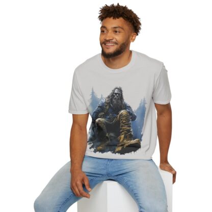 Mountain Squatch - Unisex Soft-style T-Shirt - Image 36