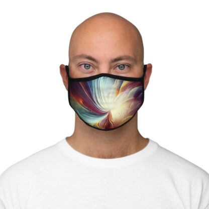 STAR FLOWER - Fitted Polyester Face Mask - Image 2