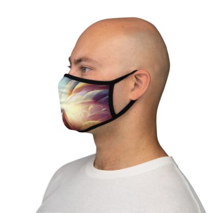 STAR FLOWER - Fitted Polyester Face Mask - Image 3