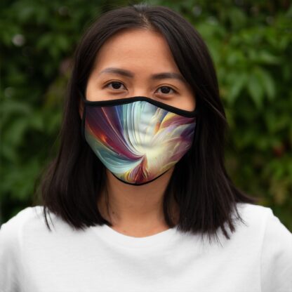 STAR FLOWER - Fitted Polyester Face Mask - Image 6