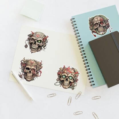 Muzzles 2 - Skullz Collection Sticker Sheets - Ai Artist E2D - Skulls