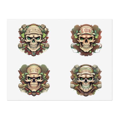 Muzzles - Skullz Collection Sticker Sheets - Ai Artist E2D - Skulls - Image 5