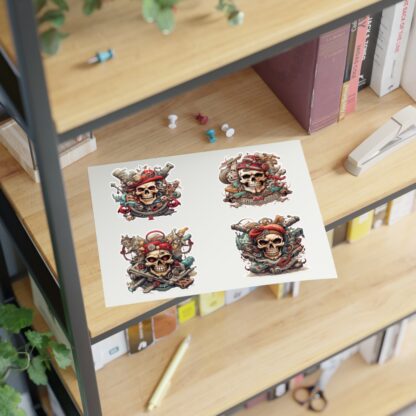 Piratez - Skullz Collection Sticker Sheets - Ai Artist E2D - Skulls - Image 3