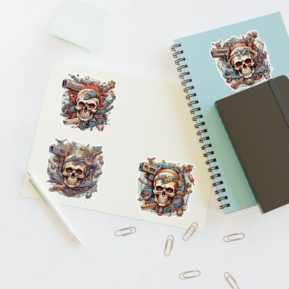 GUNZ - Skullz Collection Sticker Sheets - Ai Artist E2D - Skulls