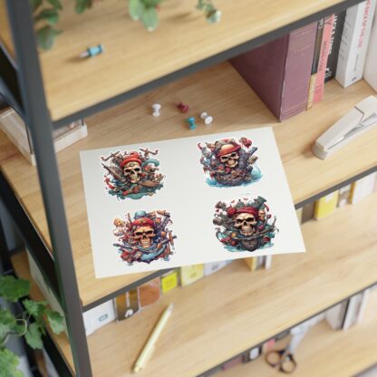 Piratez 4 - Skullz Collection Sticker Sheets - Ai Artist E2D - Skulls - Image 2