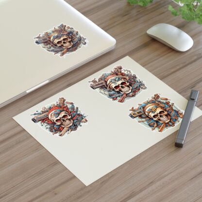 GUNZ - Skullz Collection Sticker Sheets - Ai Artist E2D - Skulls - Image 4