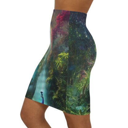 Peacock Sunrise - Women's Mini Skirt (AOP) - Image 8