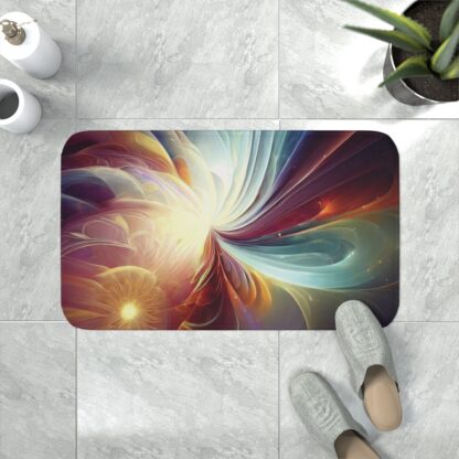 STAR FLOWER - Memory Foam Bath Mat - Image 5