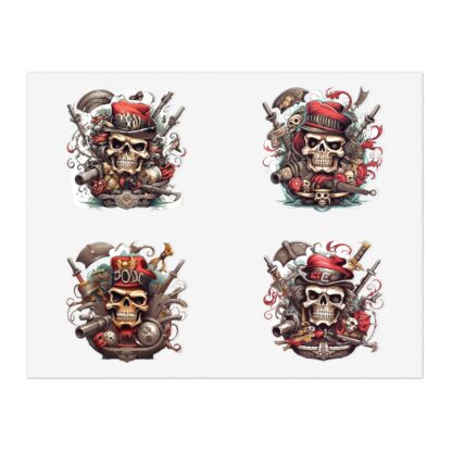 Piratez 2 - Skullz Collection Sticker Sheets - Ai Artist E2D - Skulls - Image 5