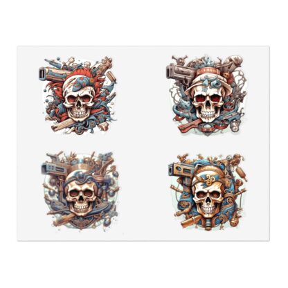 GUNZ - Skullz Collection Sticker Sheets - Ai Artist E2D - Skulls - Image 5