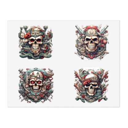 Muzzles 3 - Skullz Collection Sticker Sheets - Ai Artist E2D - Skulls - Image 5