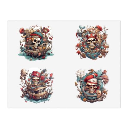 Piratez Vezzel 2 - Skullz Collection Sticker Sheets - Ai Artist E2D - Skulls - Image 5