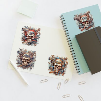 GUNZ - Skullz Collection Sticker Sheets - Ai Artist E2D - Skulls - Image 8