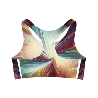 DANTES WINGS - Seamless Sports Bra (AOP) - Image 3