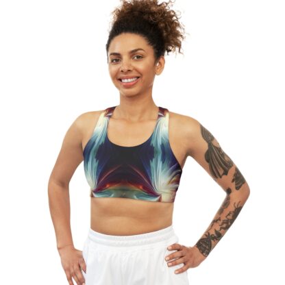 DANTES WINGS - Seamless Sports Bra (AOP) - Image 4