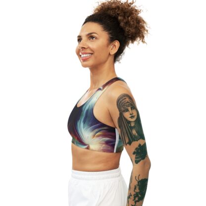 DANTES WINGS - Seamless Sports Bra (AOP) - Image 6