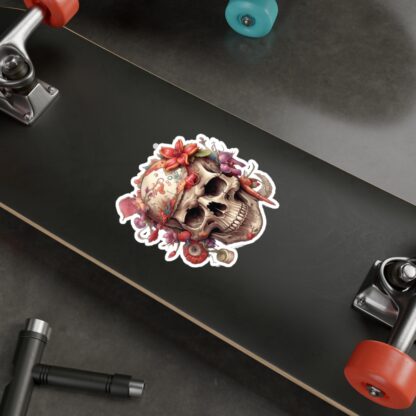 Sugar Magnolia Groove Skull -  Kiss-Cut Vinyl Decals - Image 12