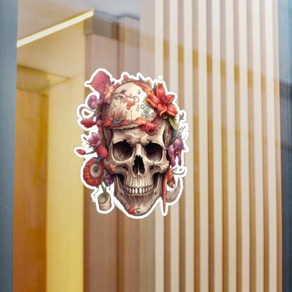 Sugar Magnolia Groove Skull -  Kiss-Cut Vinyl Decals - Image 14