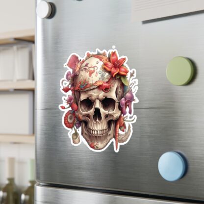 Sugar Magnolia Groove Skull -  Kiss-Cut Vinyl Decals - Image 15