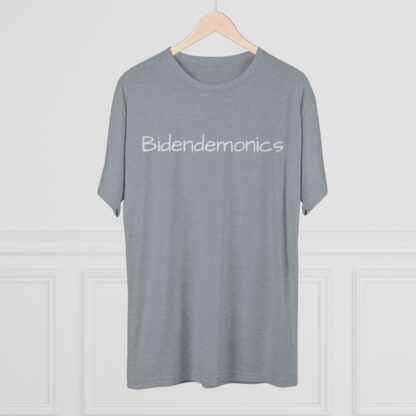 Bidendemonics - Unisex Tri-Blend Crew Tee - Image 28