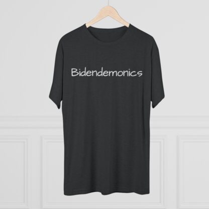 Bidendemonics - Unisex Tri-Blend Crew Tee - Image 8