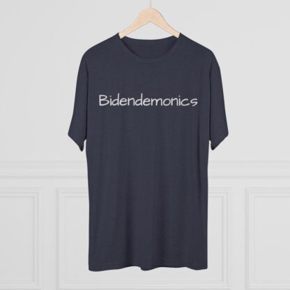 Bidendemonics - Unisex Tri-Blend Crew Tee - Image 24