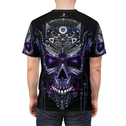 T7 - NEON Collection - Unisex Cut & Sew Tee (AOP) - Ai Artist E2D - NEON - Image 6