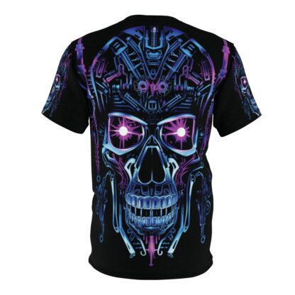 T5 - NEON Collection - Unisex Cut & Sew Tee (AOP) - Ai Artist E2D - NEON - Image 2