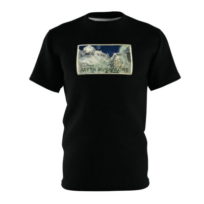 Myth Rushmore- Cryptid Collection - Unisex Cut & Sew Tee (AOP) - Ai Artist E2D