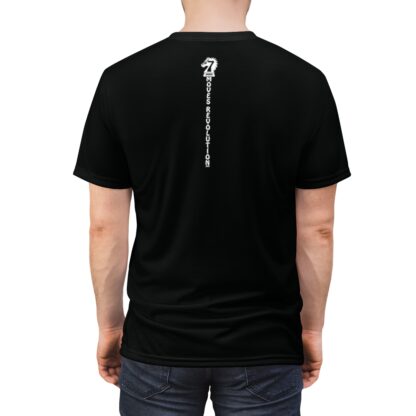 This is My Happy Face 0.5- Cryptid Collection - Unisex Cut & Sew Tee (AOP) - Ai Artist E2D - Image 6