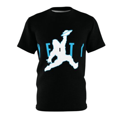 Air Yeti- Cryptid Collection - Unisex Cut & Sew Tee (AOP) - Ai Artist E2D - Image 2